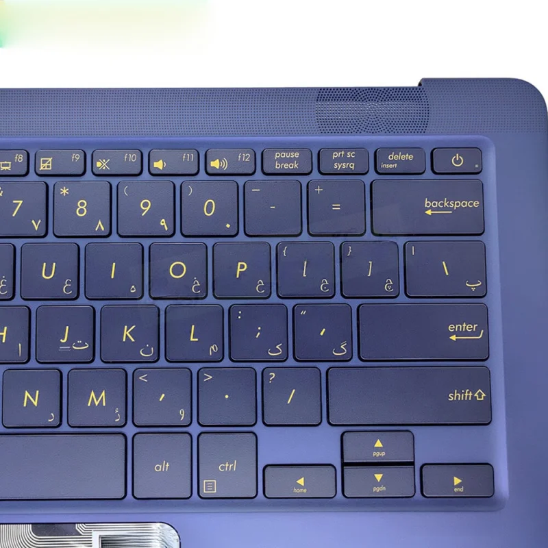 Фото Клавиатура с подсветкой синего цвета и подставкой для рук H FOR ASUS UX490UA ZEBOOK UX490 №2