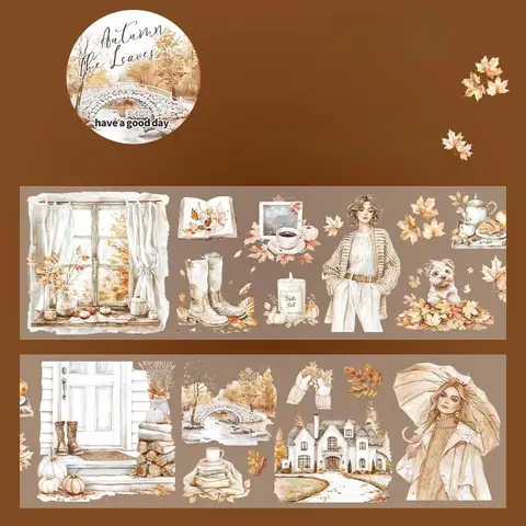 Осенние наклейки Mr. Paper