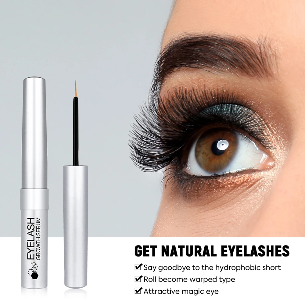 

5ml Mascara Natural Thickening Fast Growth Eye Lashes Slender And Curling Essence Eyebrows Growth Essence Enhancer Eyelash Care