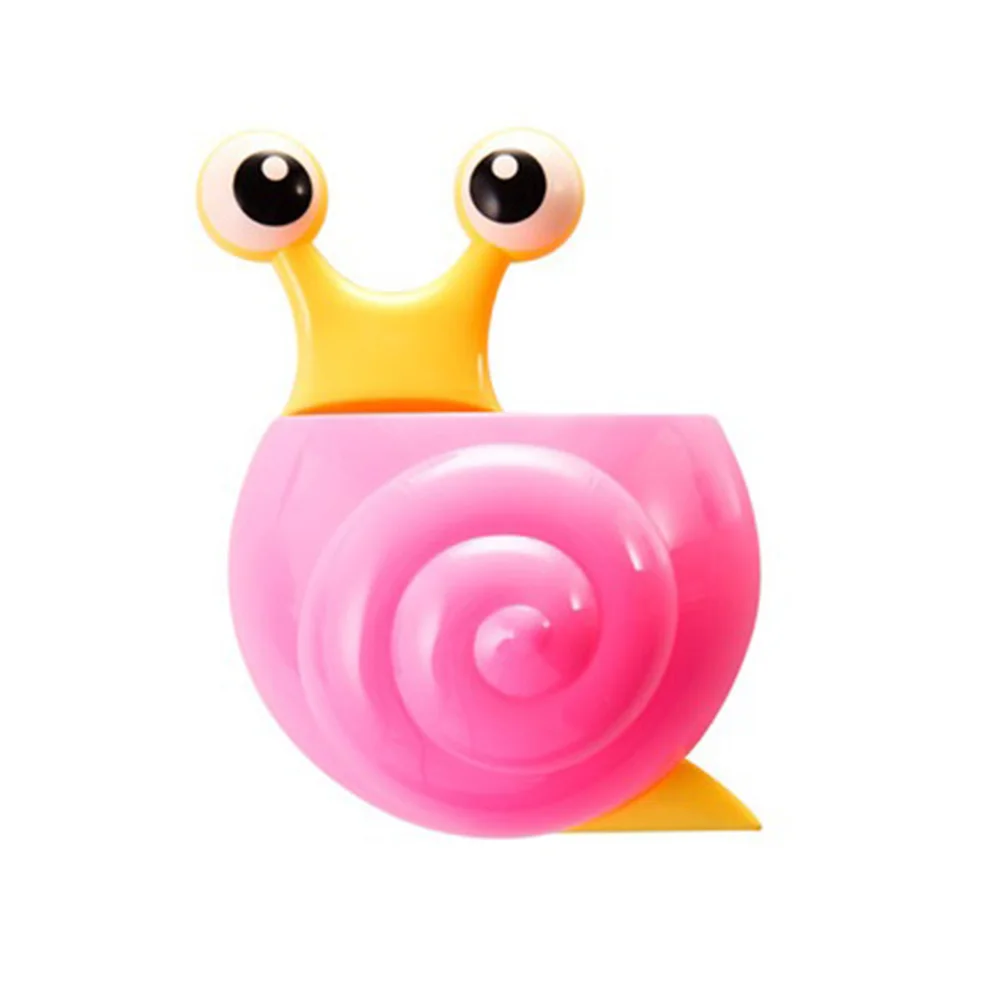 

Holder Bathroom Cup Organizer Container Wall Kids Suction Animal Hanger Shower Toothpaste Snail Box Mount Pen
