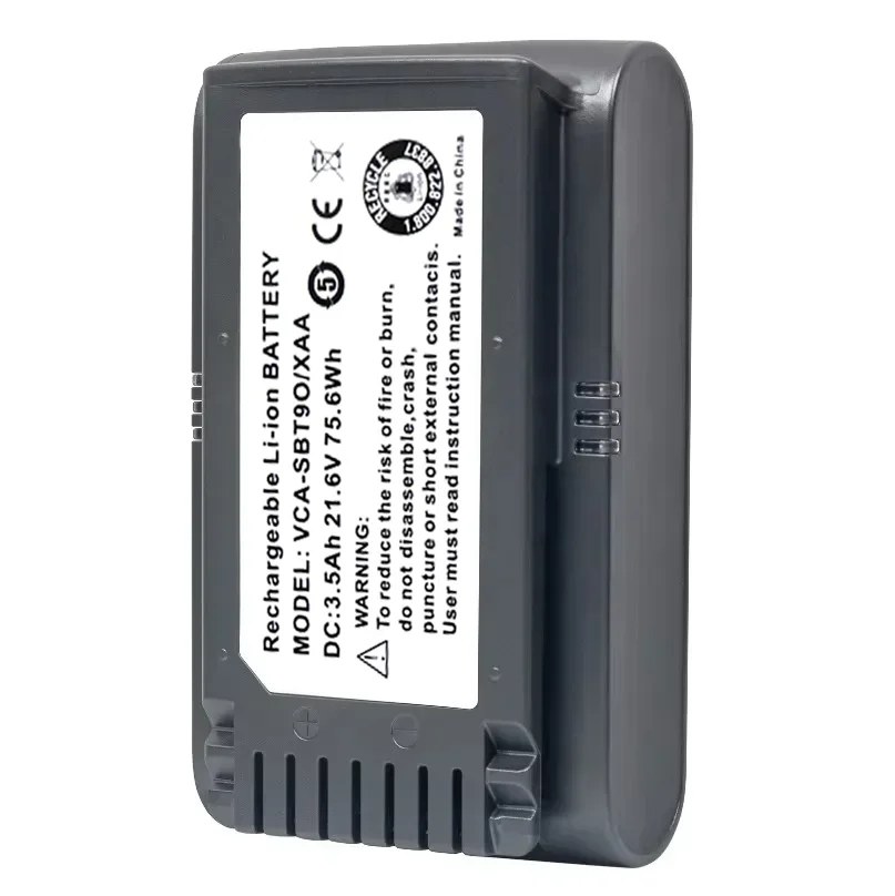 100% новый сменный вакуумный аккумулятор емкостью 3500 мАч для Samsung JET70 VCA-SBT90EB VCA-SBT90E