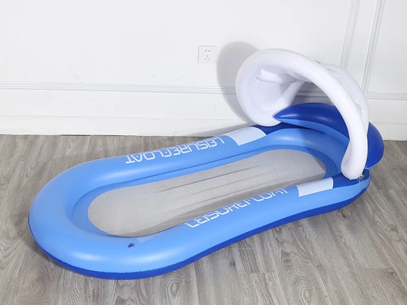 Летний водный гамак из ПВХ надувной плавающий ряд матрас для бассейна кресло