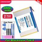 LOSONCOER 8800 мАч для оригинального планшетного ПК Blackview Tab 8