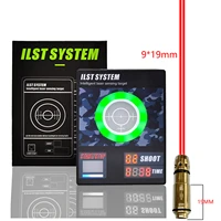 laser collimator trainer cartridge for glock 17 19 dry fire training and shooting simulator 9x19mm laser training bullet