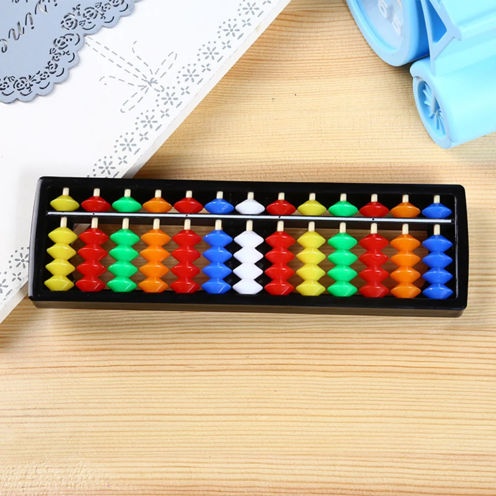 

Abacus Arithmetic Soroban Colorful Beads Montessori Mathematics Calculate Abacus Educational Toys for Children Learn Maths Toys