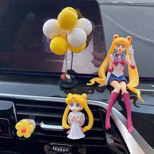 Anime Sailor Moon Auto Lufterfrischer Auto Zubehör Innen Kawaii Spotify  Premium Parfüm Diffusor Cartoon Geburtstag Geschenk Spielzeug - AliExpress