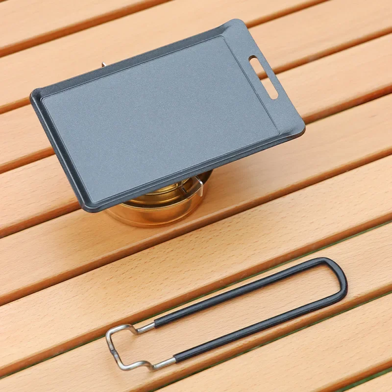 Маленькая сковорода для кемпинга уличная мини-портативная сковорода-гриль