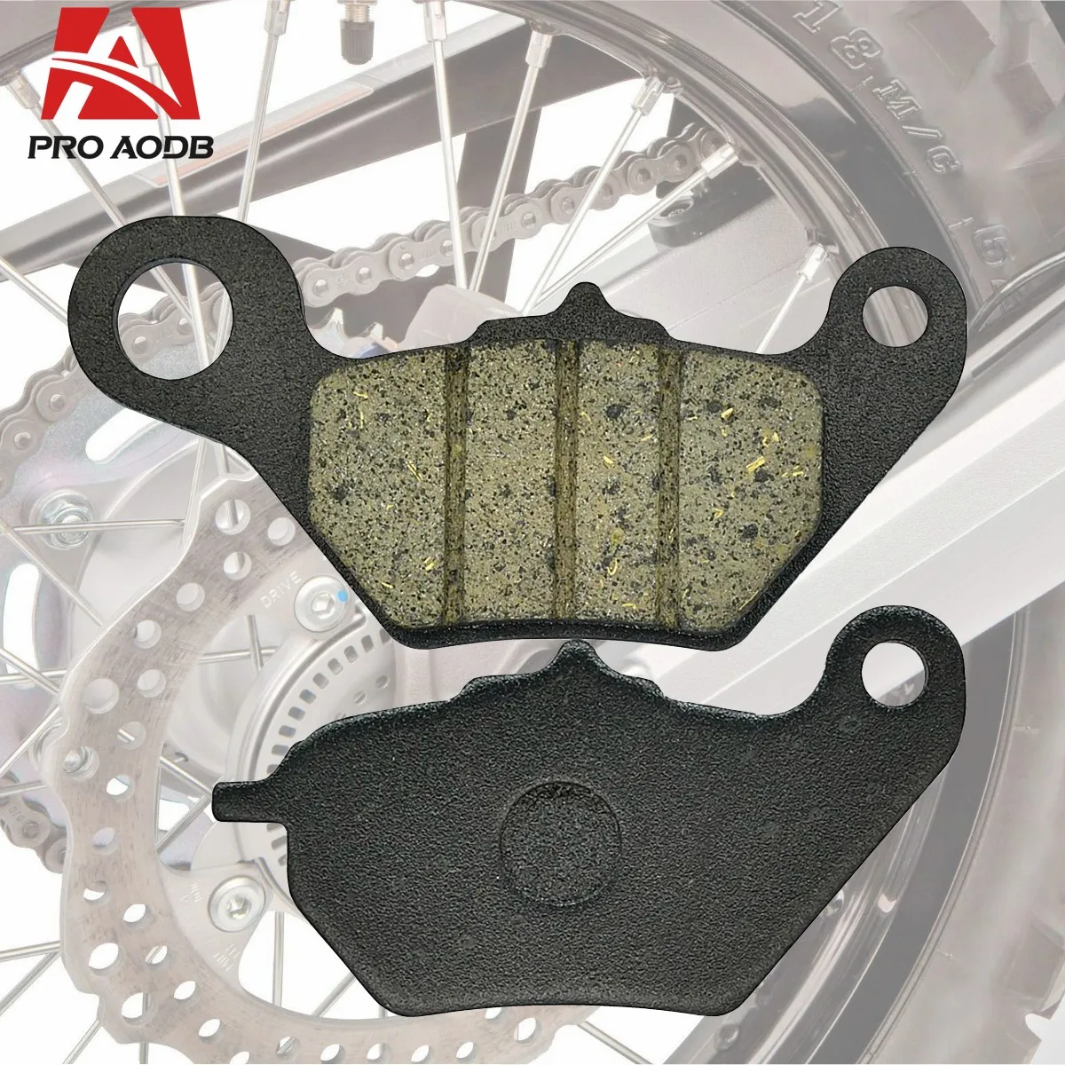 Передние дисковые тормозные колодки для мотоцикла Suzuki UU125T-2 UY125 UR110T UZ110T