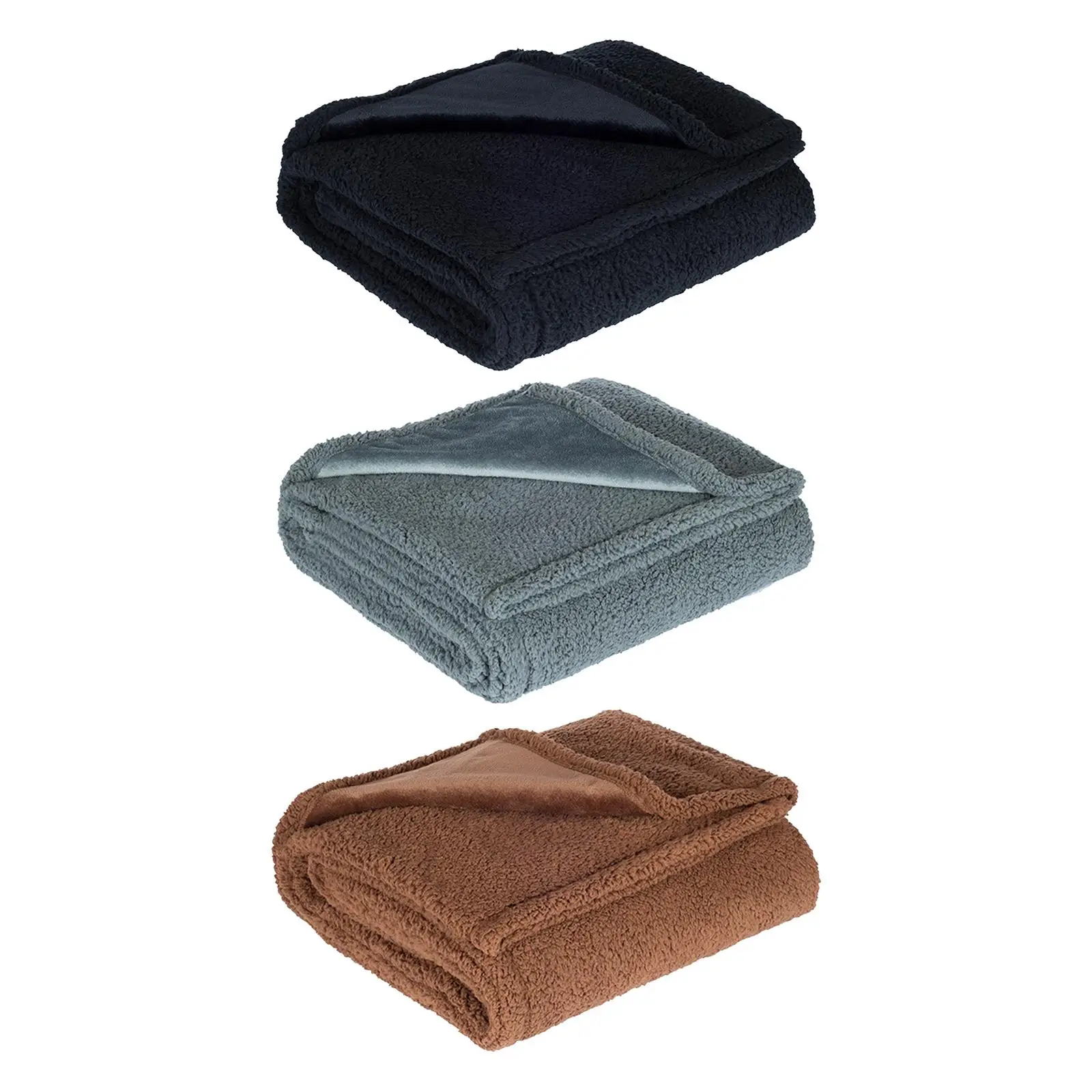 

Dog Blanket Pet Cat Blanket for Small Medium Dogs Lightweight Washable Soft Plush Reversible Throw Double Sided Blanket for Sofa