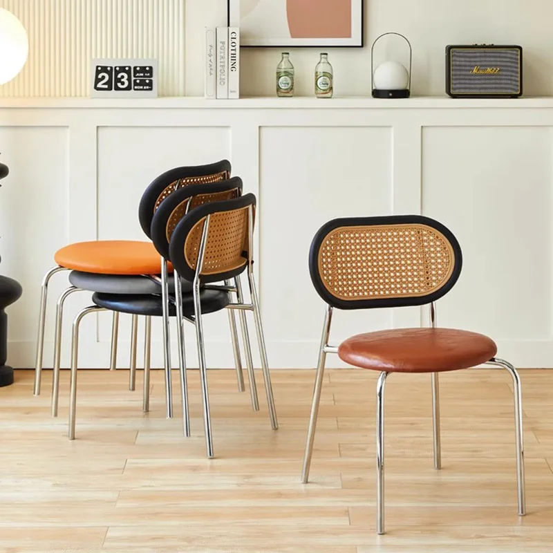

Modern Party Dining Chairs Nordic Mobile Balcony Garden Vanity Chair Restaurant Outdoor Moveis Para Casa Home Furniture CY50DC