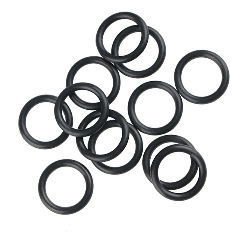 

5PCS Black EPDM O Rings ID18-50mm Thickness CS 6mm EPDM Automobile Round O Type Washers Corrosion Oil Resistant Sealing Gaskets