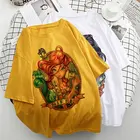 Женская футболка с принтом сирены и русалки, летняя футболка с коротким рукавом и принтом принцессы, корейская мода в стиле Харадзюку