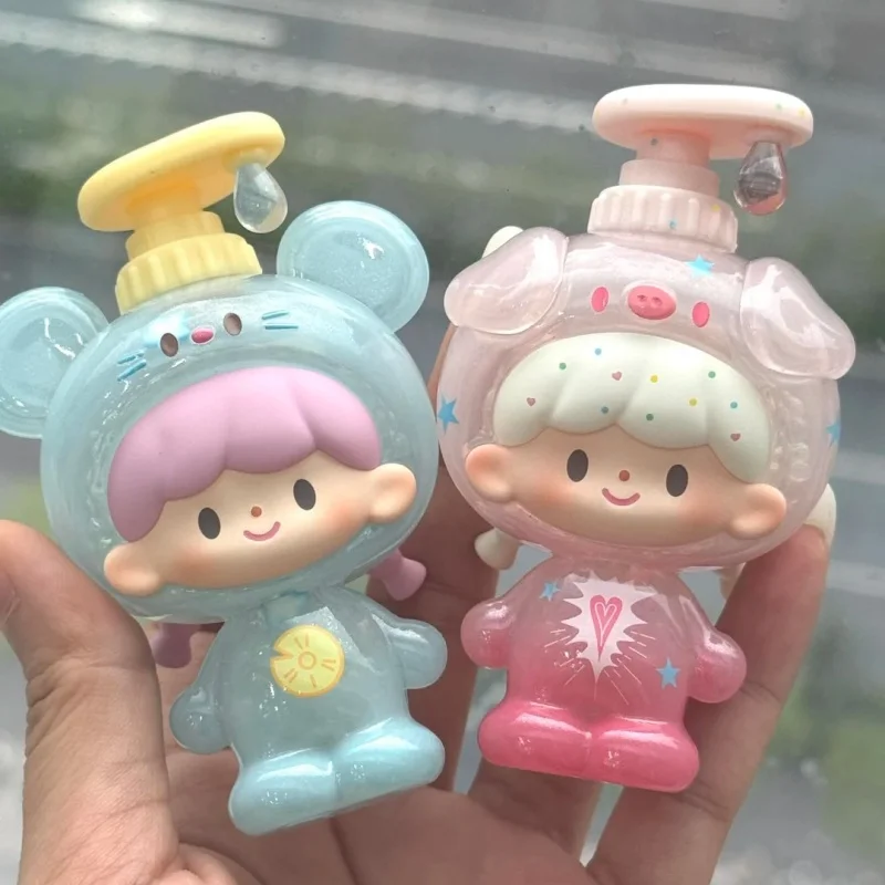 Фото Оригинальная серия Zzoton Bubble Bath, слепая коробка Kawaii, милая детская фигурка Zzoton Decorat, аниме-фигурки, загадочная коробка, модель игрушки в подарок №5