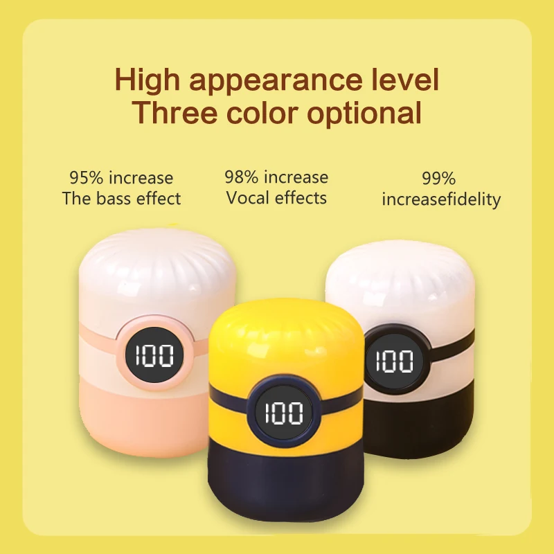 

Беспроводные TWS-наушники PRO12 с миньонами, мини-наушники Bluetooth 5,0, Спортивная гарнитура с зарядным устройством для всех смартфонов xiaomi