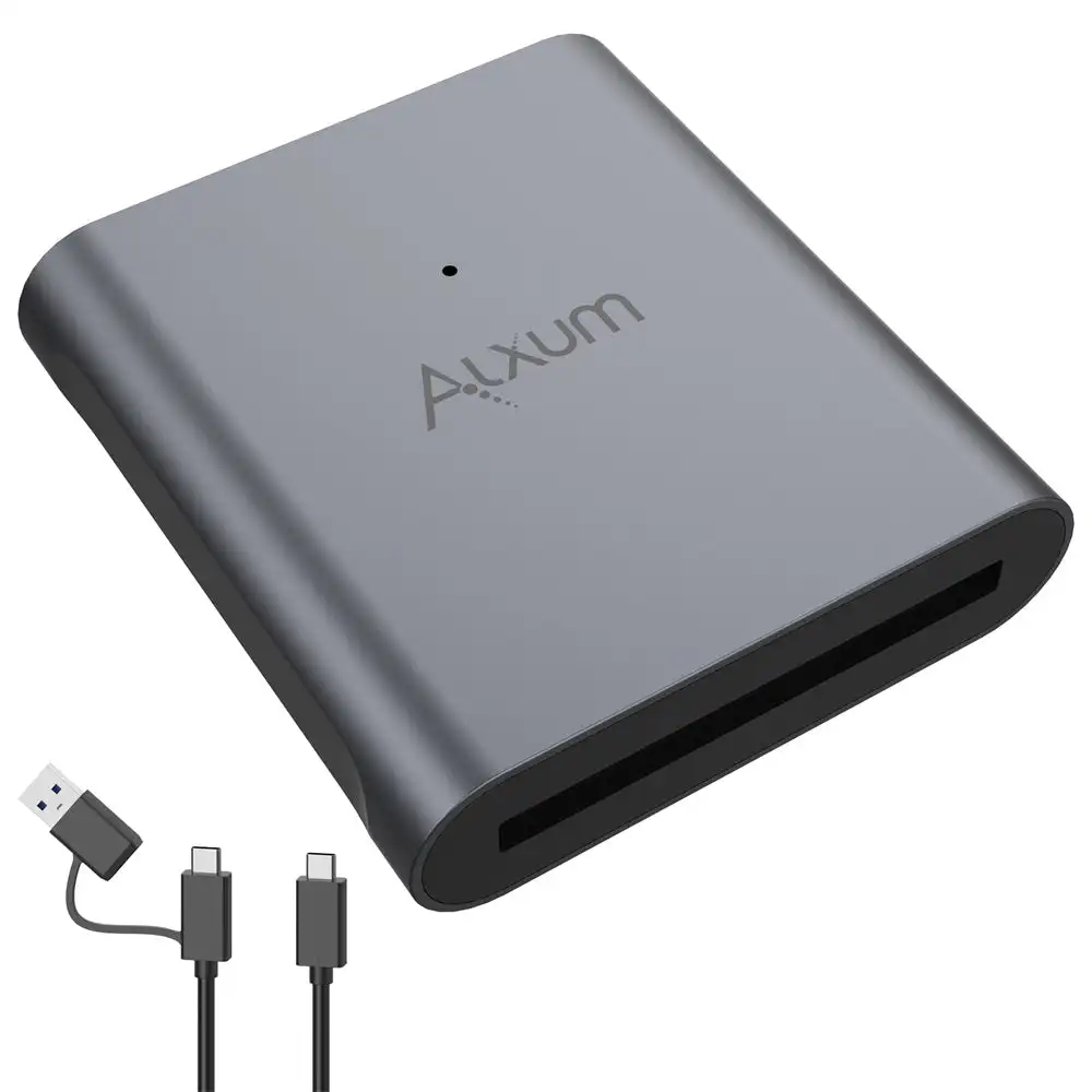 ALXUM-lector de tarjetas CFast 2,0, USB 3,2 C a tipo c, transferencia de datos USB, adaptador CFast de hasta 5Gbps para ordenador portátil y PC