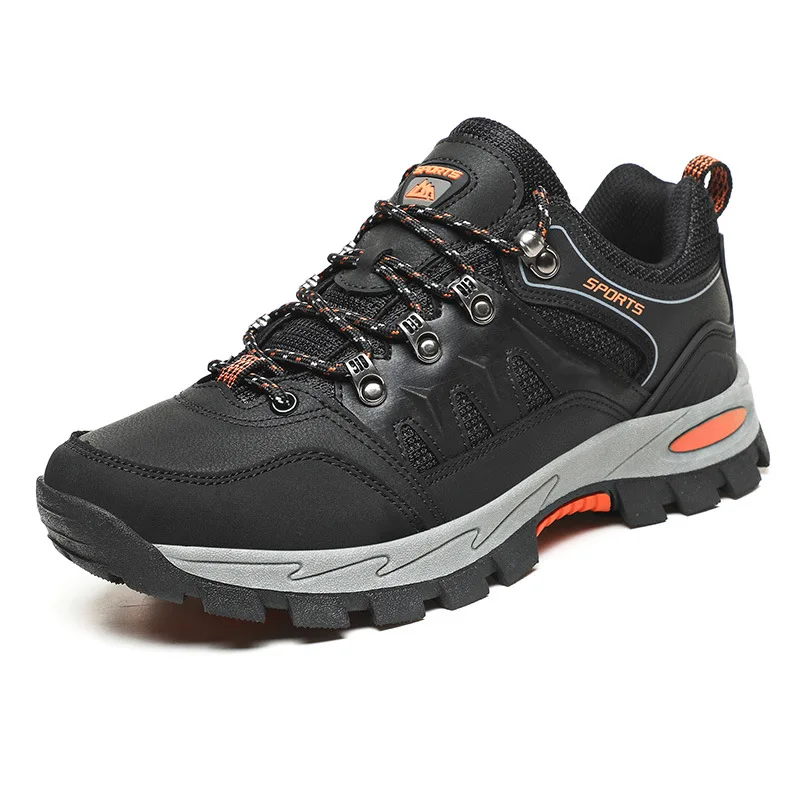 2023 New Men Shoes Outdoor Hiking Sneakers Waterproof Fishing Black Woodland Non-Slip Hunting Shoes Men Off-Road Riding Shoes