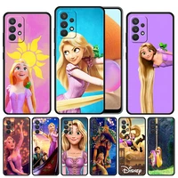 phone case cover for samsung galaxy a02s a12 a21s a30 a50 a20e a11 a20 a10e a40 a70 a90 cell disney rapunzel tangled princess