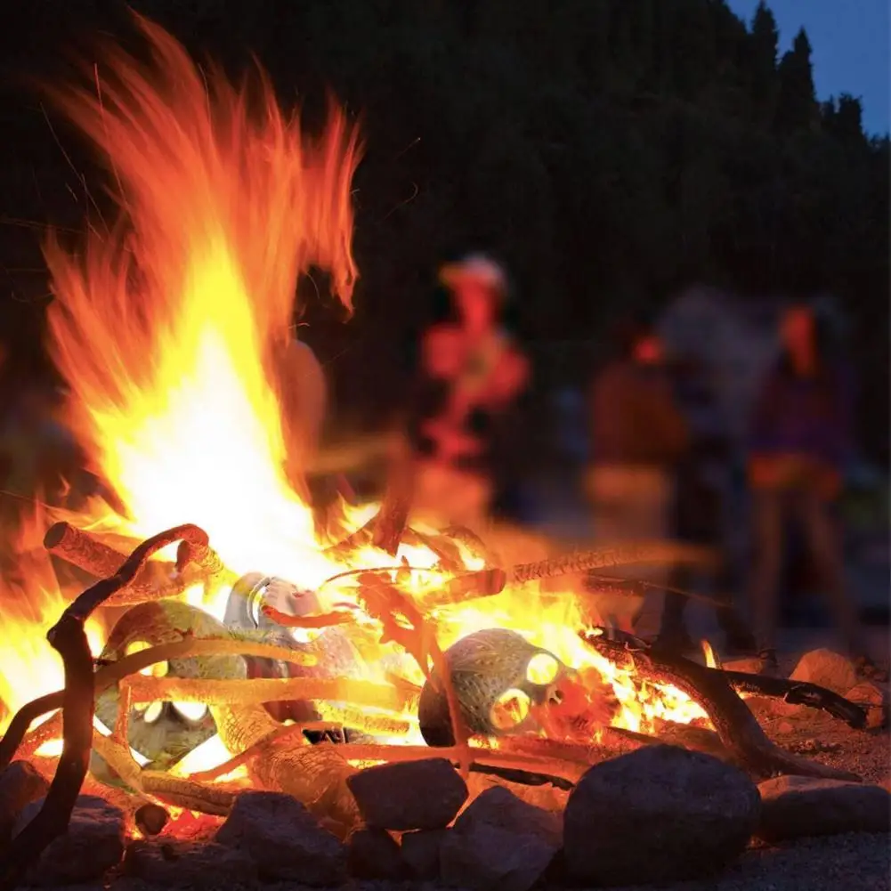 

Heatproof Skull for Bonfire Reusable Skull Decoration Spooky Ceramic Skull Decorations for Halloween Parties Stove Grill Skull