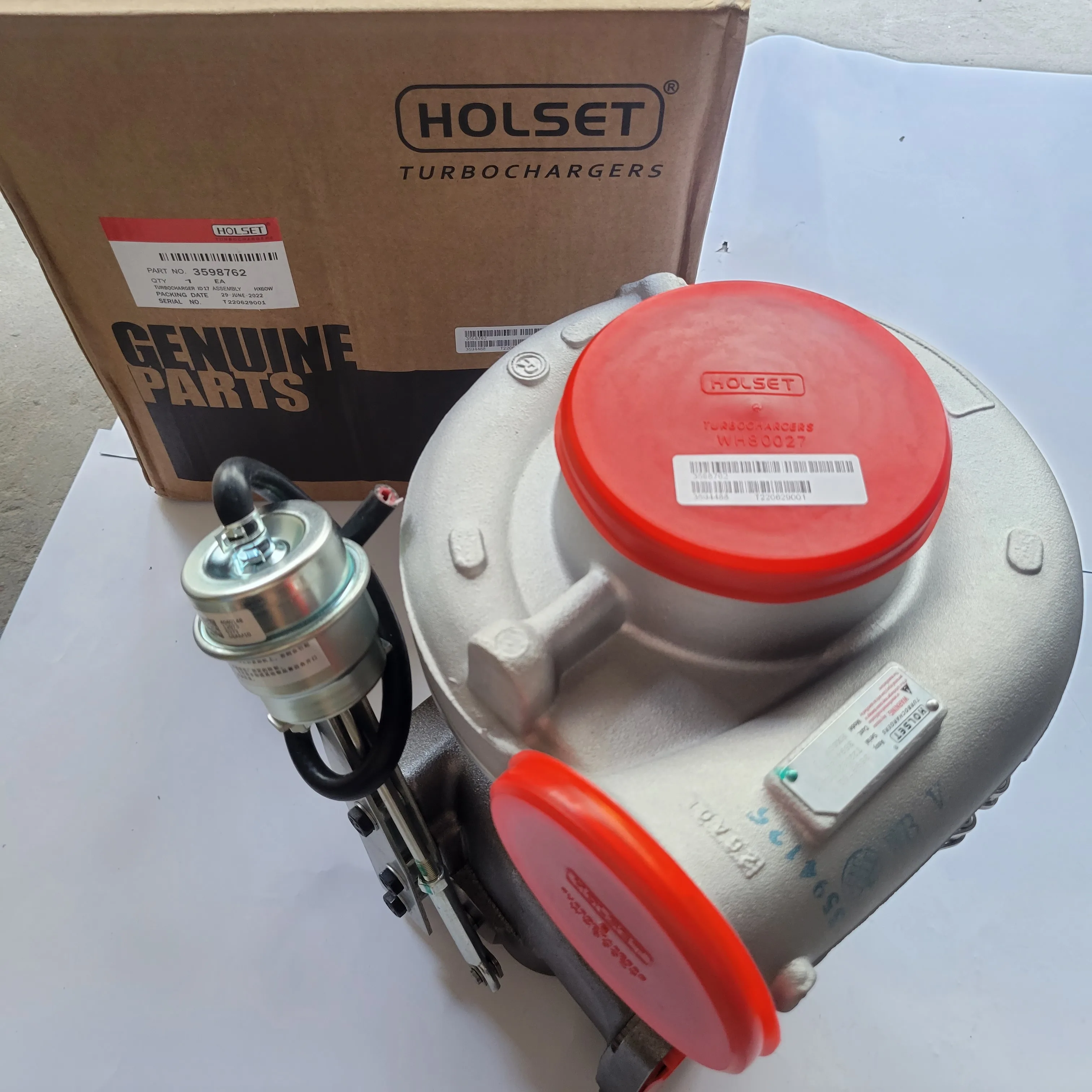 

Excavator manufacturer: Cummins isx qsx turbocharger hx60w / 3598762 4047153 4038498