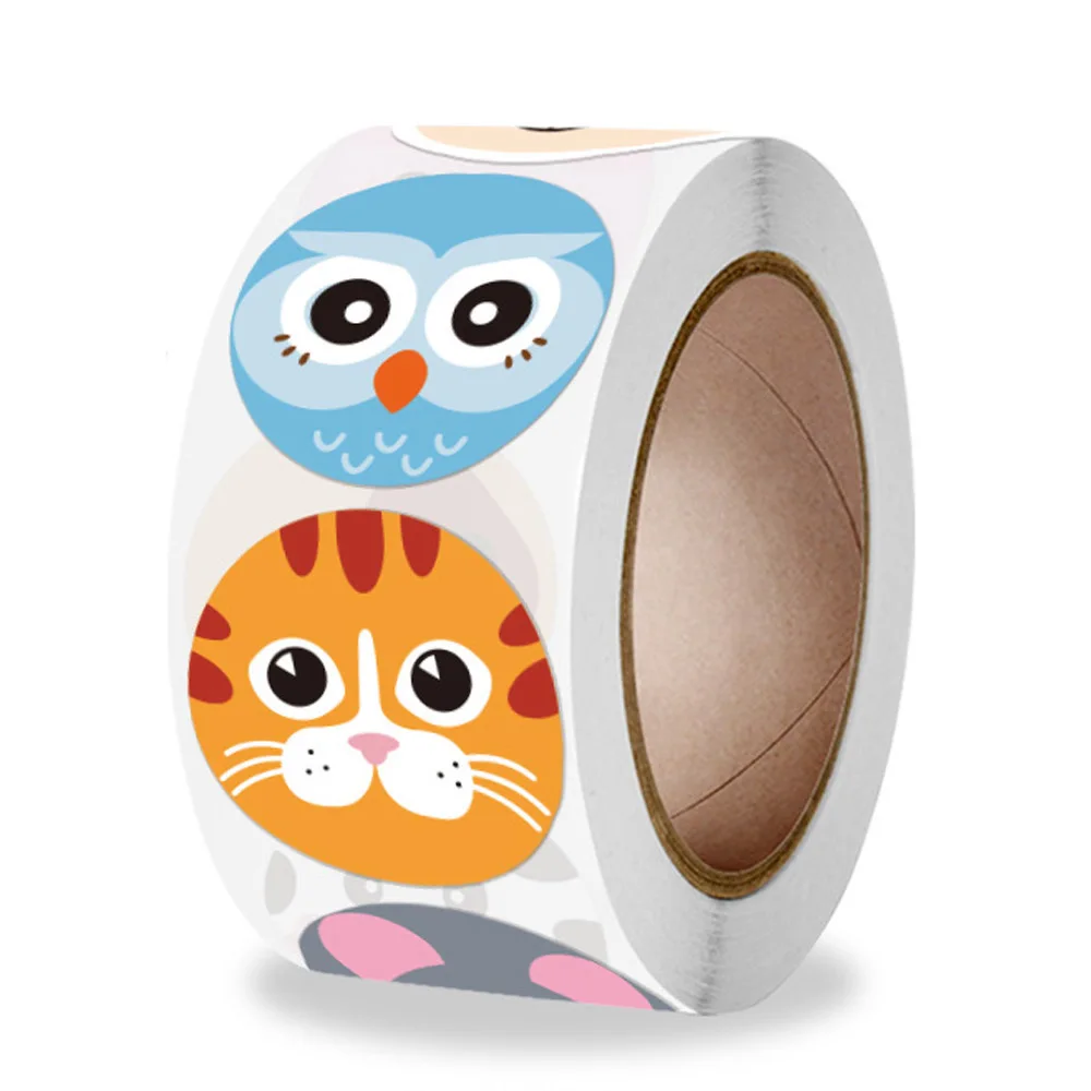 

Tumoni наклейки с животными 50-500 шт