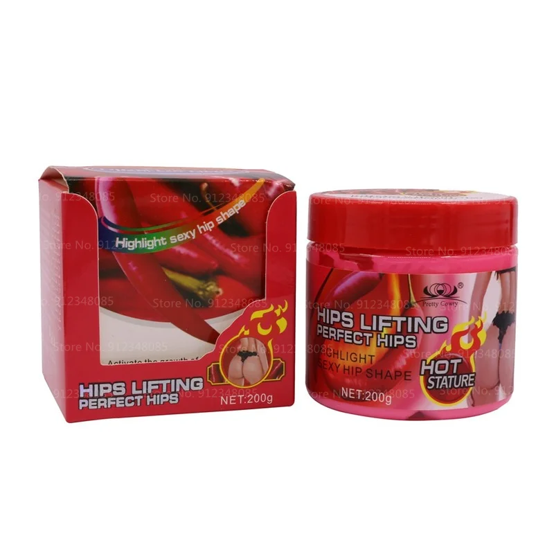 Тело с красным перцем крем для увеличения попы 200g ягодицы фотоэлемент немного