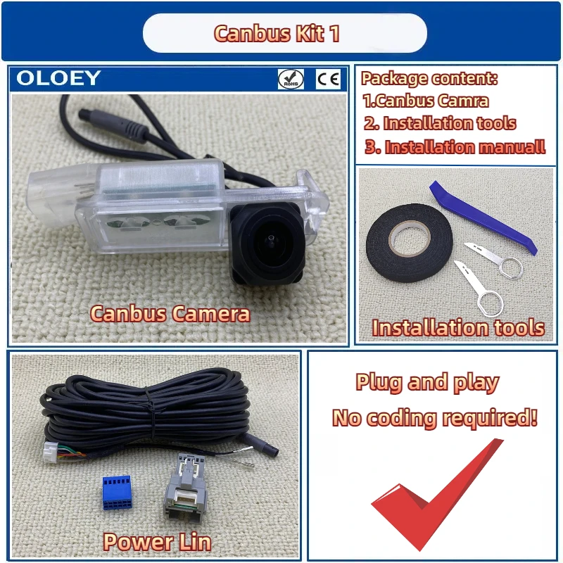 

Для Seat Leon MK3 5F FR LE 2013 ~ 2020 оригинальный обновленный экран динамическая траектория ручка багажника CAM задняя резервная камера заднего вида