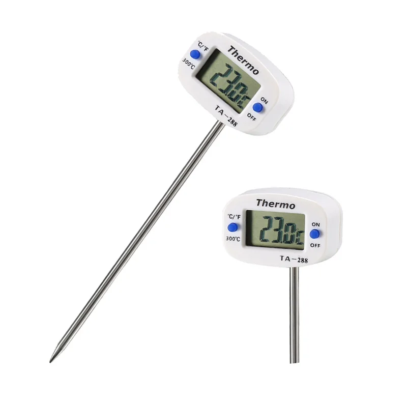 

Food Thermometer Ultra Fast Instant Read Digital Thermometer Oven Meat Thermometer BBQ Cooking Water Oil Kitchen Thermometer