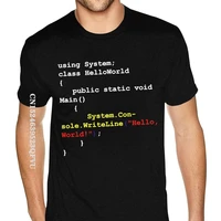 hello world c for men women kids computer engineer software engineer programmer t shirt men mens soft cotton tees