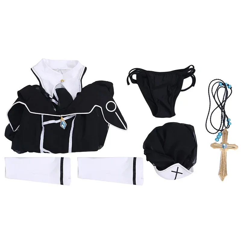 Date A Live IV Honjou Nia Косплей Костюм Сестра Сексуальный Эльф Наряд Honjo Soji Парик Geadgear