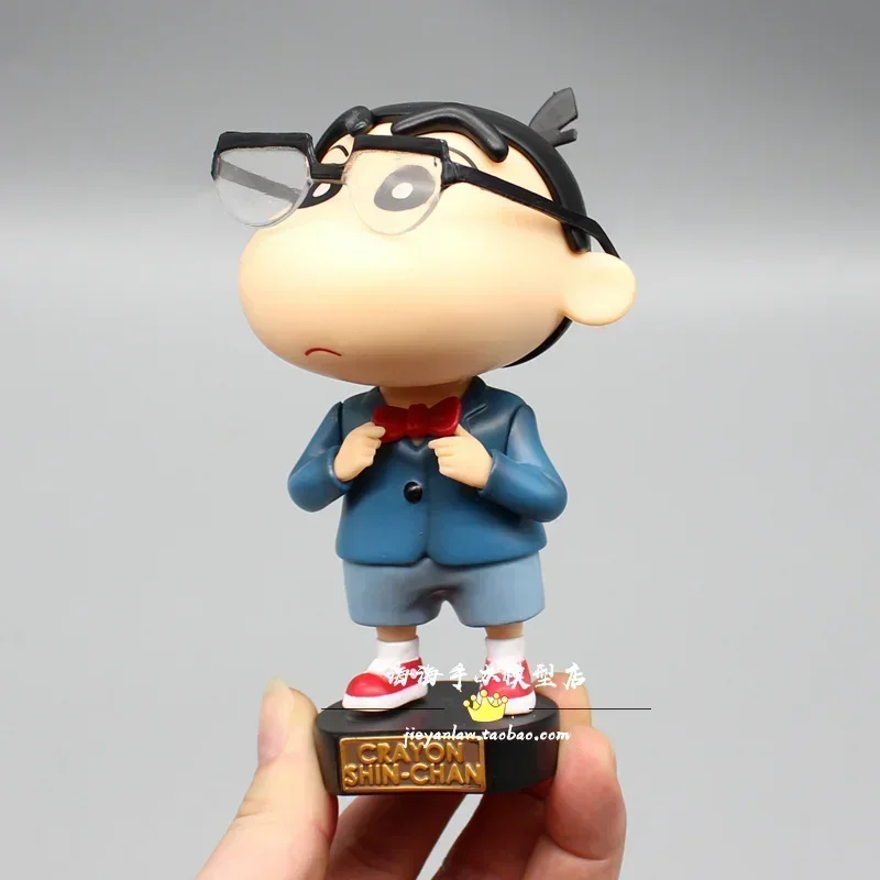 Crayon Shin-chan Cos Edogawa Konan экшн-фигурка аниме игрушки кукла автомобиль украшения