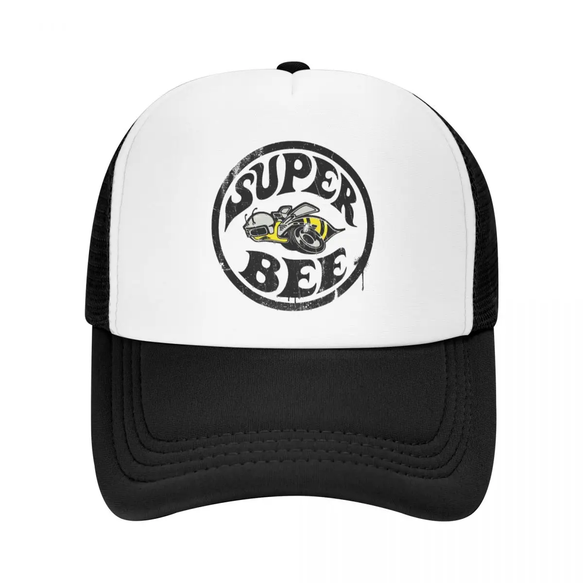 

Super Bee Muscle Car Mesh Baseball Cap Fashion Sun Hat Great Bee Dad Hat Adjustable Snapback Caps Racing Cap Summer Trucker Caps