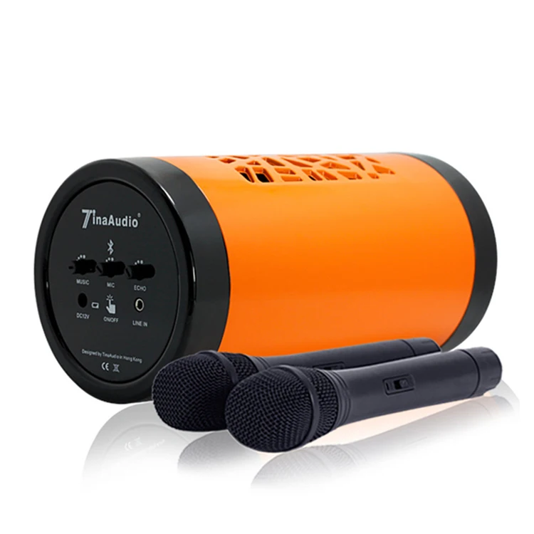 

Portable Speaker With Wireless Microphone Tina 303 / phone karaoke speaker/smart phone soundbar