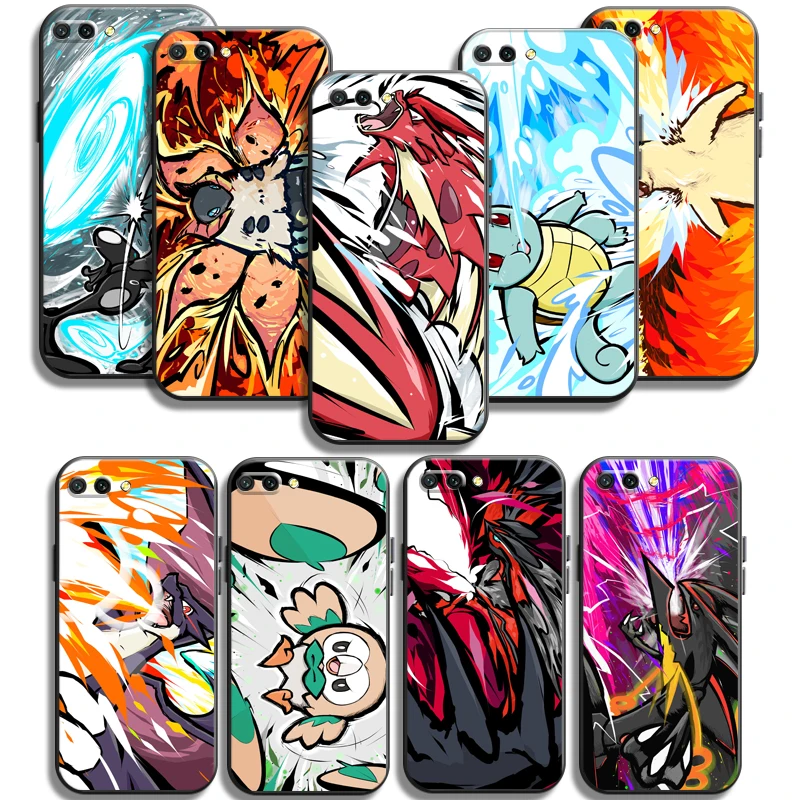 

Pokemon Pikachu Phone Cases For Huawei Honor P30 P30 Pro P30 Lite Honor 8X 9 9X 9 Lite 10i 10 Lite 10X Lite Back Cover Funda