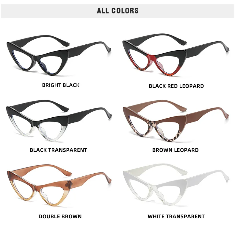 Очки VWKTUUN с защитой от синего света для мужчин и женщин аксессуар кошачий глаз