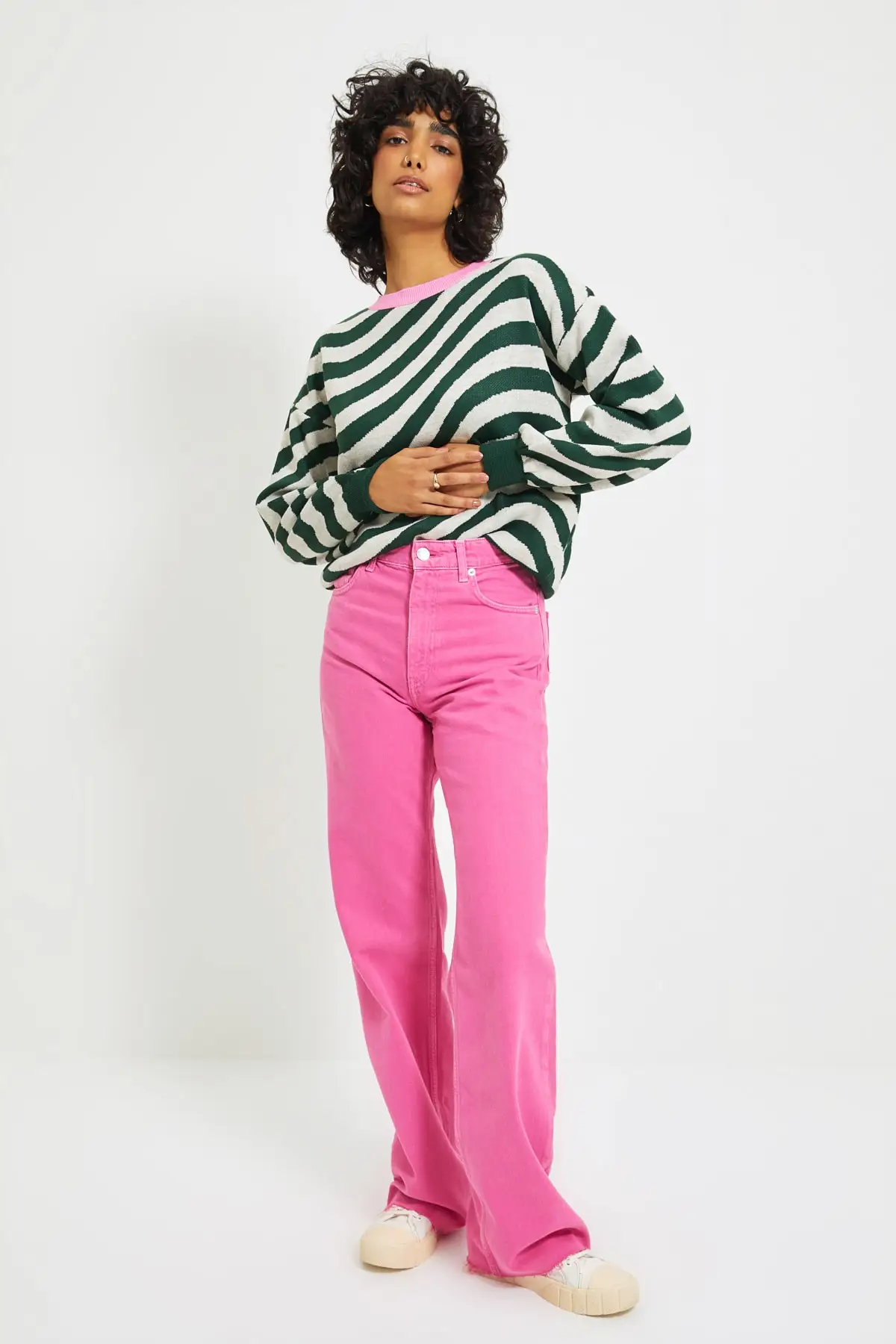 2021NEW Jacquard Knitwear Sweater TWOAW22KZ1502