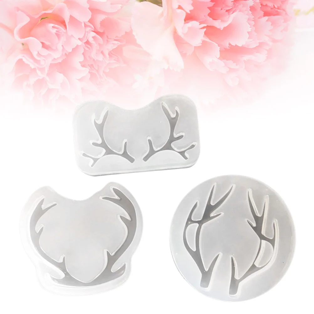 

Silicone Mold Molds Chocolate Cake Bakinghorn Deer Fondant Diy Biscuit Animals Cute Jewelry Sugar Soap Decorating Cauldron