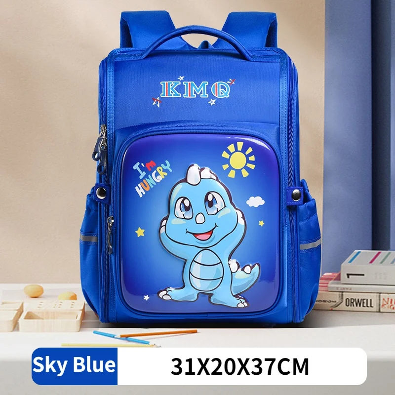 Children Cartoon Unicorn Dinosaur Large Capacity Backpacks New Primary Girl Boy Students Cute Fashion Reflective Schoolbags Hot