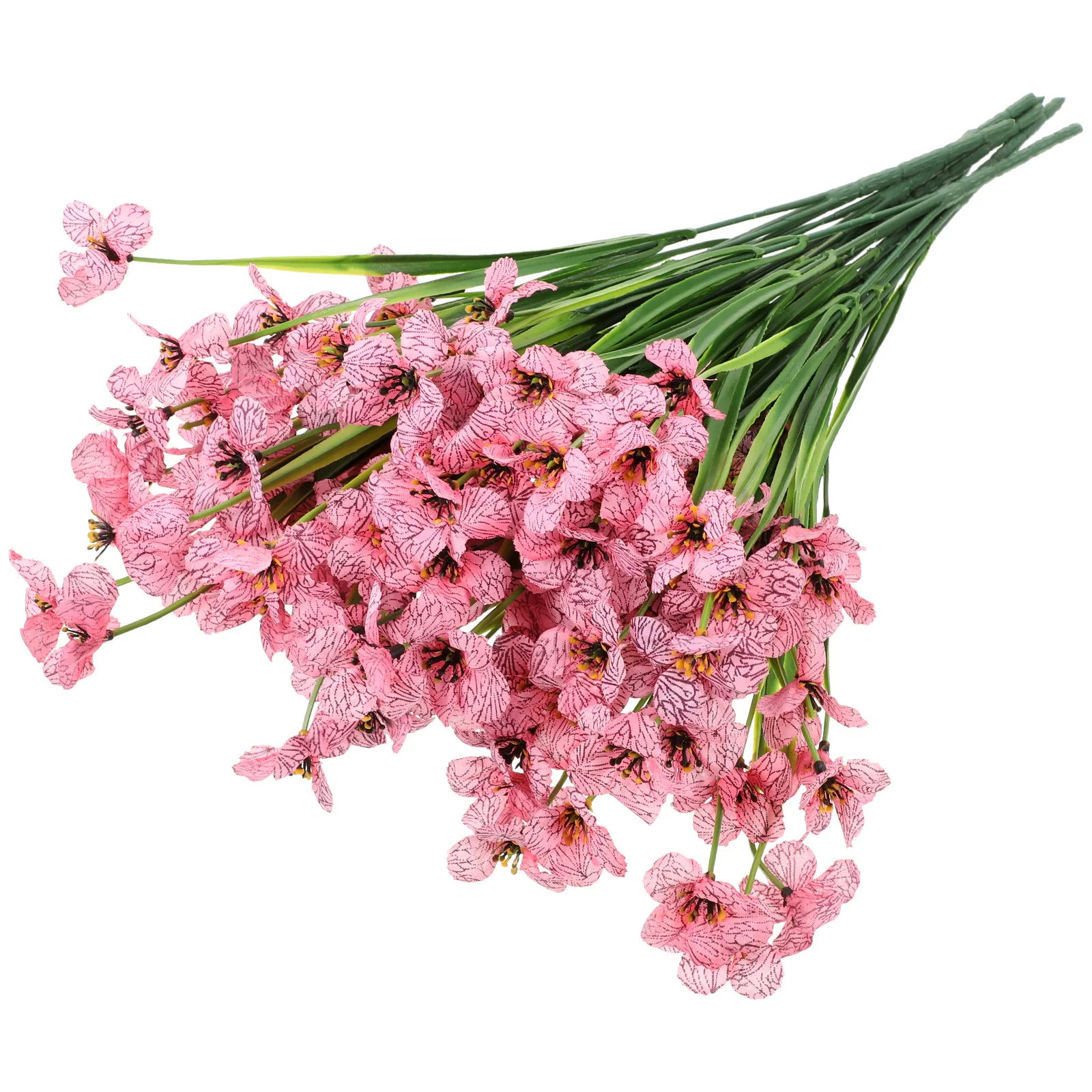 

8pcs Artificial Flowers Silk Flower Outdoor Flowers Decorations Fake Flowers