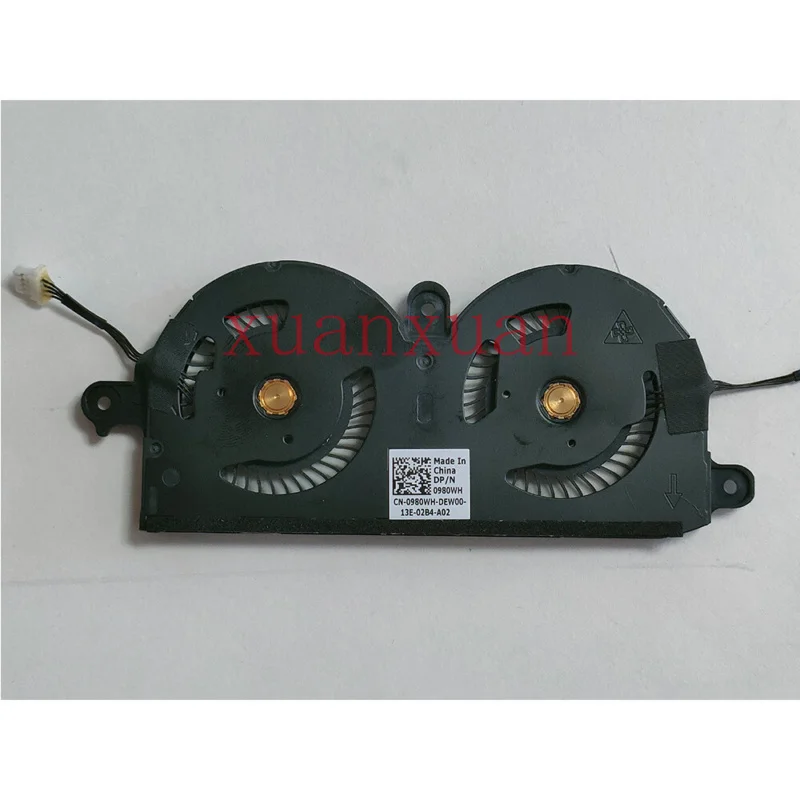 Новый охлаждающий вентилятор для Dell XPS 13 9370 9380 7390 9305 P82G радиатор 0PNWJR 0980WH