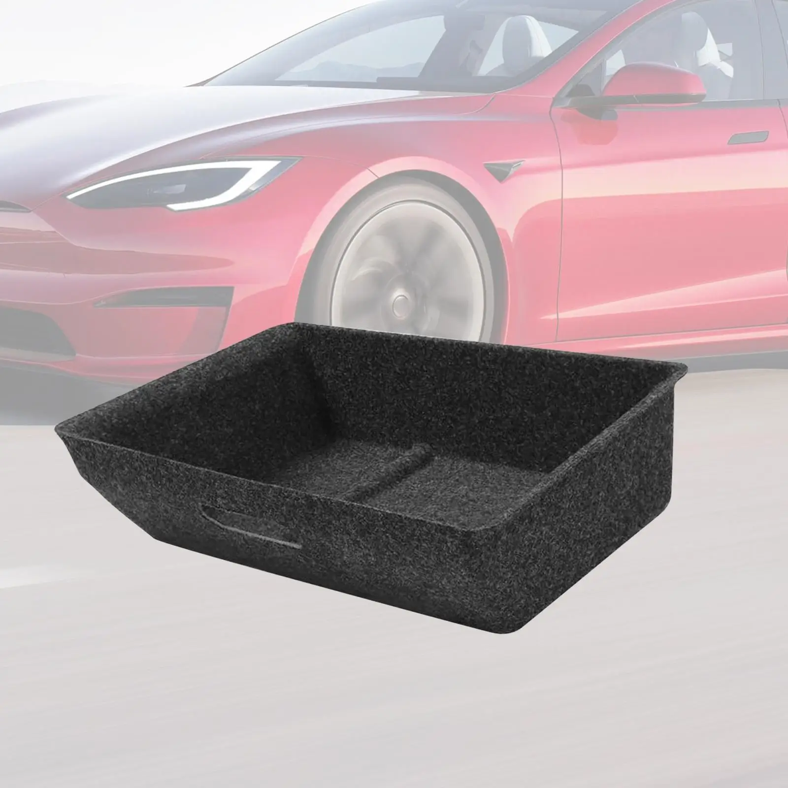 Ящик для хранения нижнего полотна органайзер из фетровой ткани Tesla Model Y 21-24