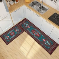 bohemia kitchen floor mat carpet non slip home entrance door mat rugs boho bathroom mat for living room kitchen bedroom carpet