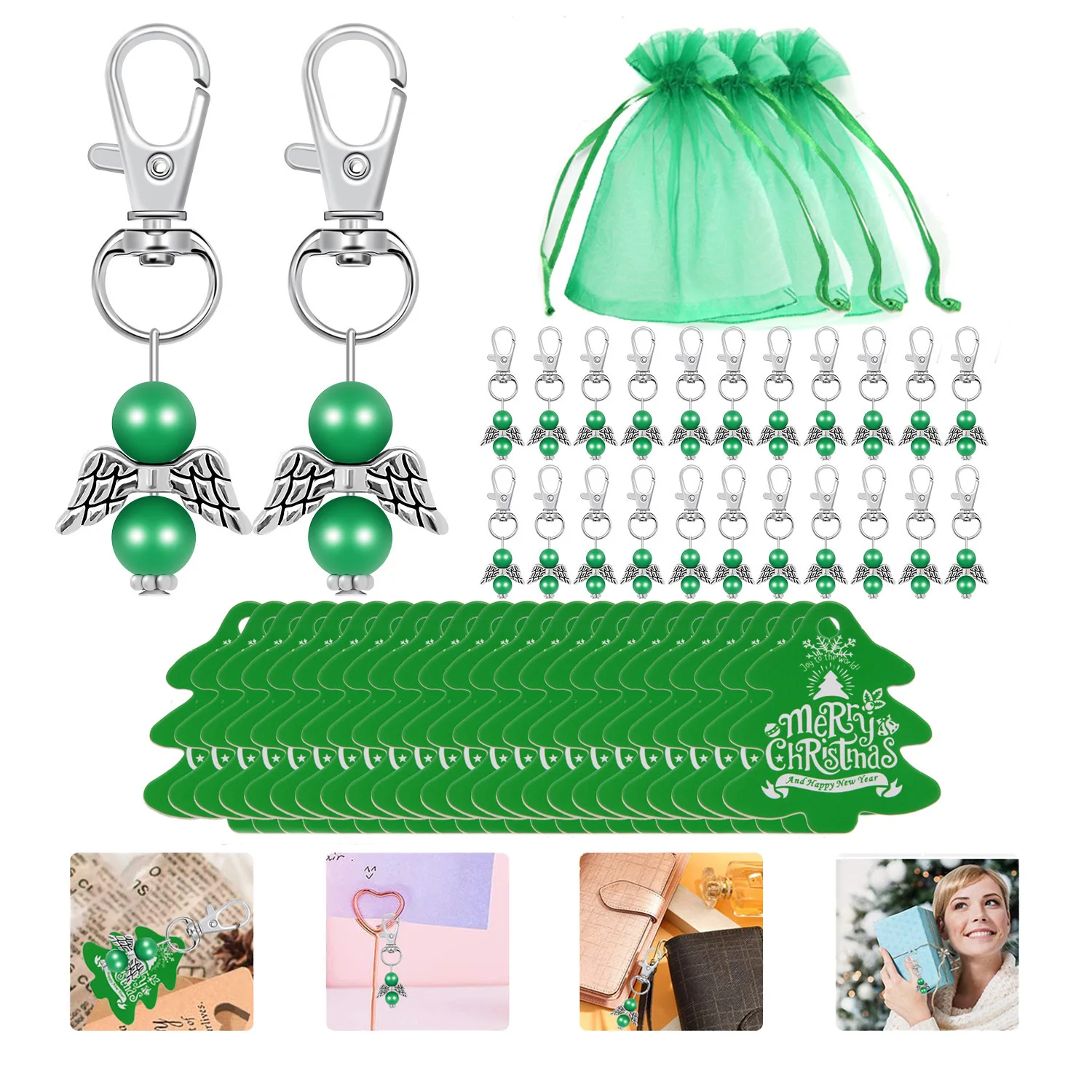 

24 шт., подвеска в форме крыльев