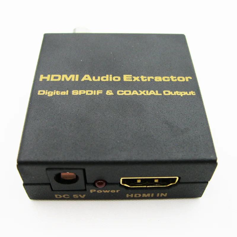 

HDMI Audio Extractor: Optical and Coaxial Audio Output