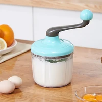 cream beater manual household small semi automatic egg white cream cake hand mixer egg beater kitchen stirrer