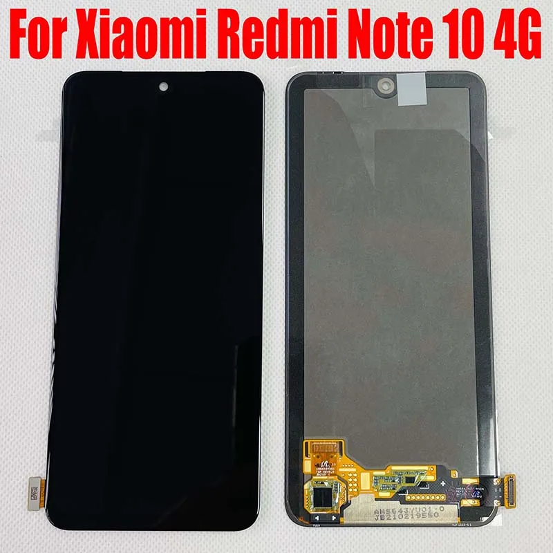 

OEM For Xiaomi Redmi Note 10 4G LCD Display Screen Panel Pantalla Redmi Note 10S M2101K7AI/AG Touch Digitizer Pantalla Assembly