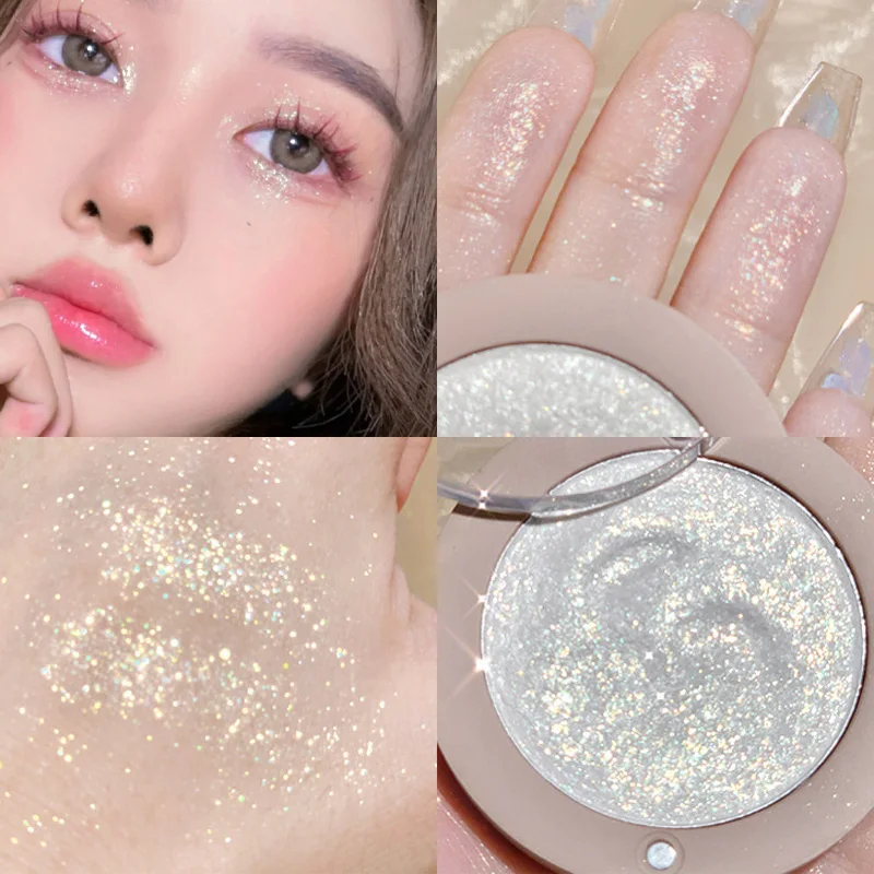 

Diamond Highlighter Powder Makeup Palette Glitter Face Body Contour Shimmer Water Light Highlight Pallete Illuminator Cosmetics