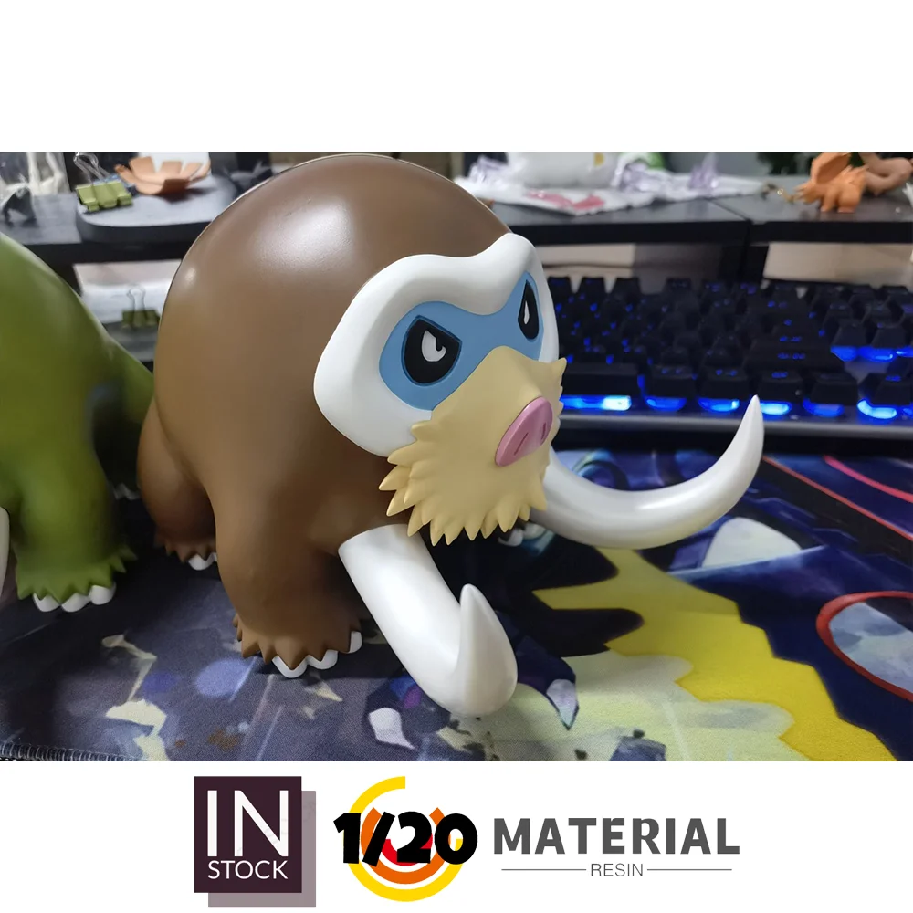 Фото [В наличии] Фигурка из смолы 1/20 [BF] — Swinub, Piloswine и Mamoswine №2