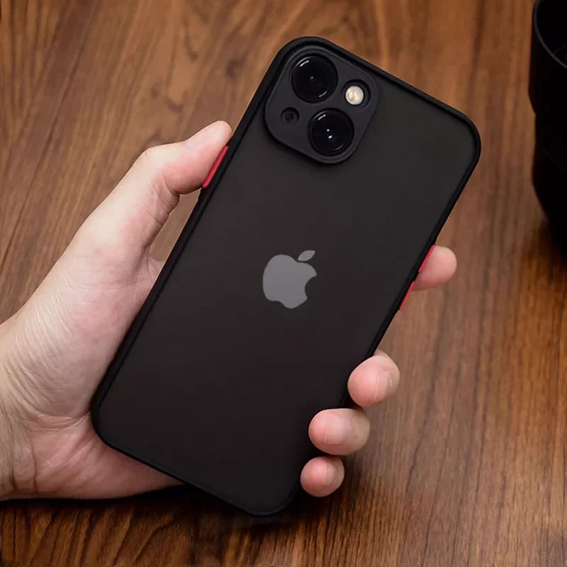 

New Fashion For iPhone 14 12 13 11 Pro Max Mini X XR XS 8 7 6 Plus SE 2 Luxury Transparent Matte Cover Silicone Bumper Phone Ca