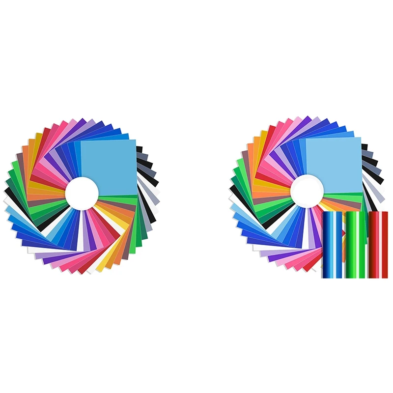 

50 штук клейкой виниловой бумаги, Перманентная клейкая виниловая бумага, используется для декоративных наклеек, тканей, принтеров, букв