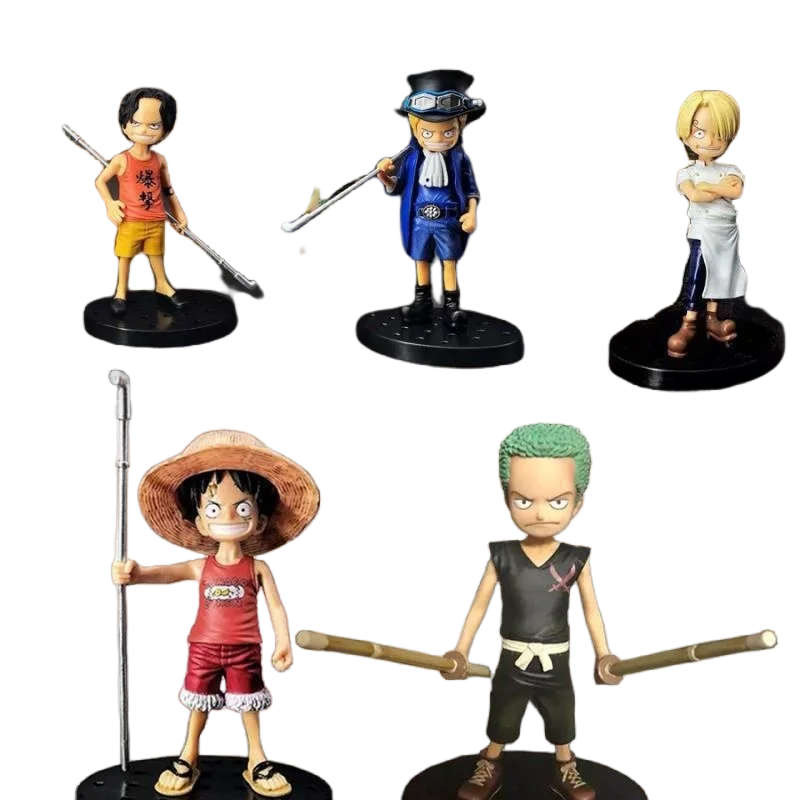 

Anime Figure ONE PIECE Luffy SABO Ace Vinsmoke Sanji Model Dolls Collection Toys Figurines Decoration Christmas Gifts